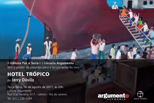 Hotel Trópico, de Davila, Walter Jerome Jose. Editorial Paz & Terra, capa mole em português, 2012