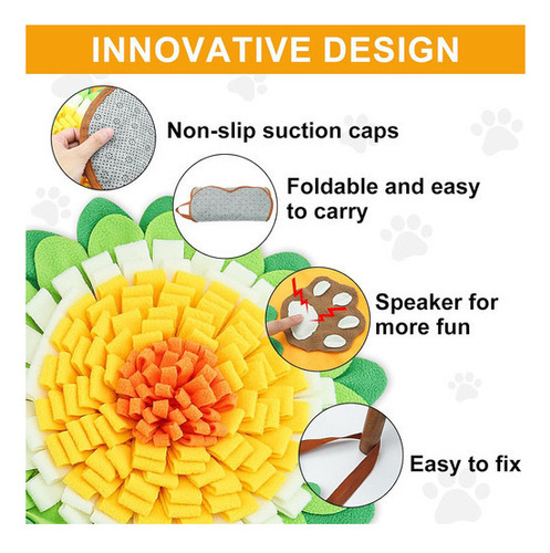 Snuffle Mat Para Perros Alfombrilla Perros Pequeños Medianos