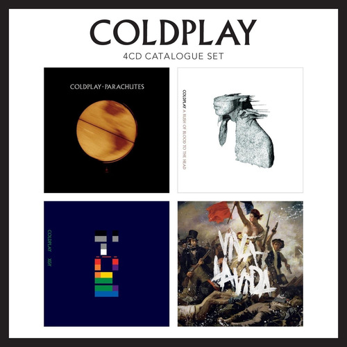 Cd - Catalogue Set - Coldplay - (4cds)