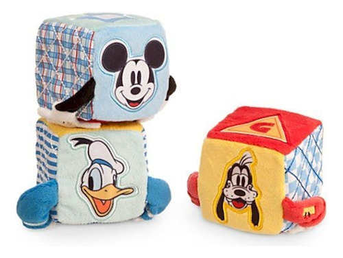 Disney Mickey Mouse Y Amigos Soft Blocks Para Bebe
