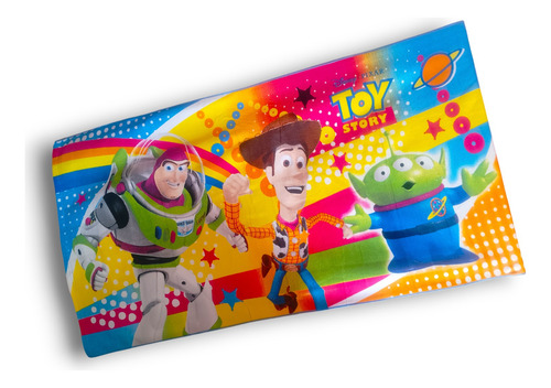 Toalla Para El Baño De Niño Microfibra Azul Toy Story