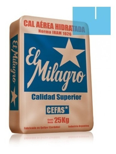 Cal Milagro X25 Kg