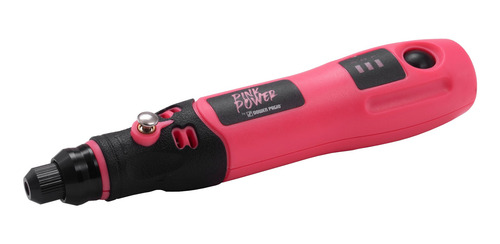 Imagen 2 de 2 de Minitorno Bat 3,6v 32 Pzs 3 Veloc Pink Power By Dowen Pagio