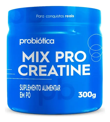 Suplemento Alimentar Em Pó Probiótica Mix Pro Creatine 300g