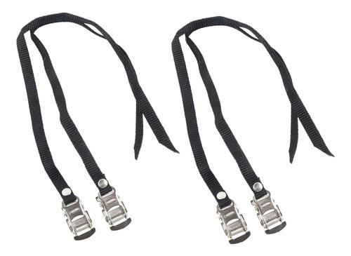 2 X 4x Correas De Pedal De Bicicleta, Correas De Pedal De