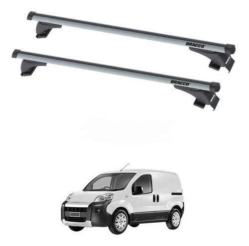 Barras Porta Equipajes Aluminio Fiat Qubo/fiorino S/baranda