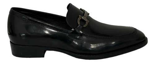 Zapato De Vestir Gino Para Caballero Modelo 2613 Box Negro