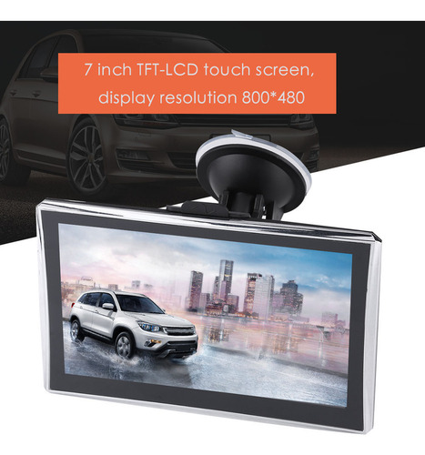 Navegador De Coche Con Pantalla Táctil De 7 Pulgadas, Gps, B