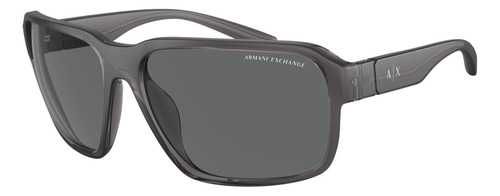 Gafas De Sol Ax4131 Armani Exchange Hombre Gris Originales