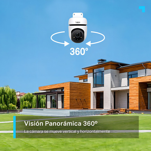 Camara Wifi Exterior Vision Nocturna Full Hd 360° Tapo C500