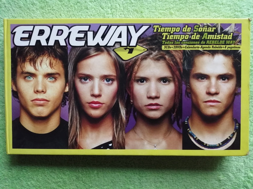 Eam Box Set 3 Cd + 2 Dvd Erreway Tiempo De Soñar 2007 Europa