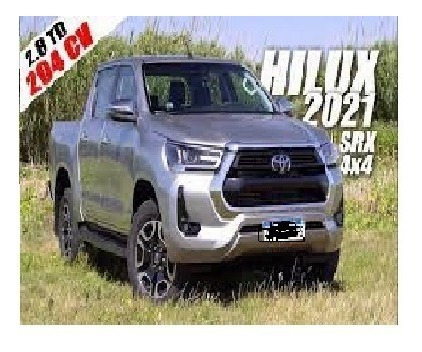 Toyota Hilux 2.8 Cd Srx 205cv 4x4 At Particular. Gris Claro,