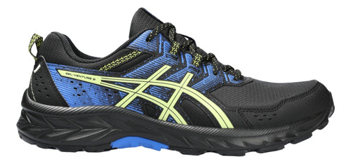 Tenis Asics Hombre Caballero Running Negro Gel Venture