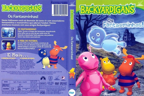 Dvd Backyardigans Os Fantasminhas