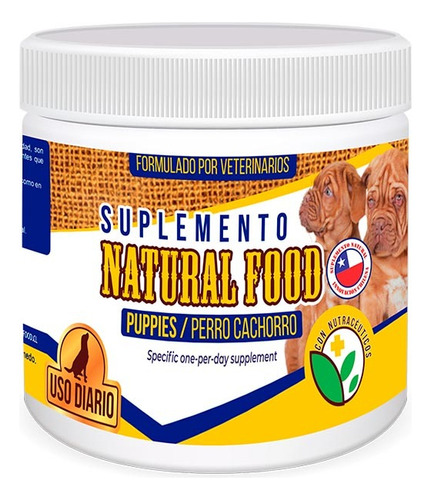 Suplemento Nutricional Natural Food Cachorro 150gr