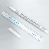 Comprar Marcador Cejas De Color Blanco + Regla De Medición Visagismo