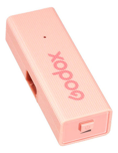 Micrófono Inalámbrico Godox Movelink Mini Lt Lightning Color Rosa Claro