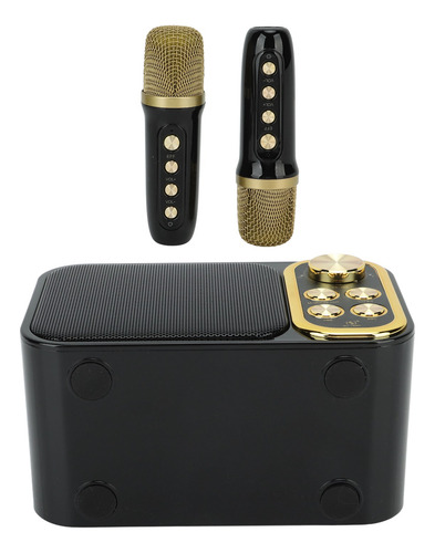 Máquina De Karaoke Para Cantar, 2 Micrófonos, Todo En Uno, P