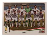 Comprar Irán Selección Mundial Brasil 2014 Figurita Original