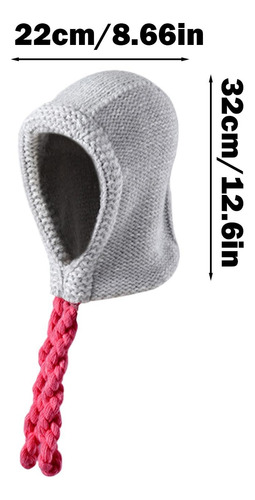 Genérico Gorro De Lana Cálido Mujer,sombrero De Invierno