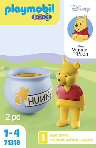 Toy Playmobil 1.2.3 Y Disney Winnie's Counter Balance Honey
