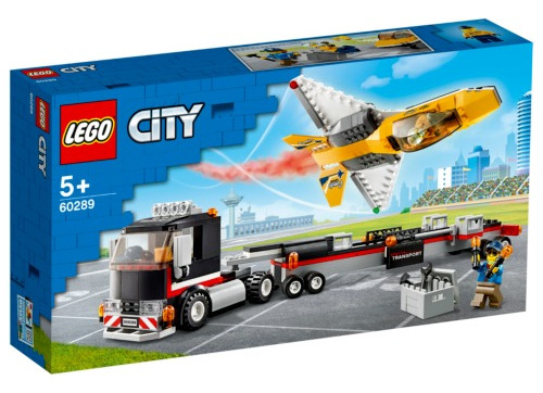 Lego City 60289 Airshow Jet Transporter Nuevo Envio Gratis
