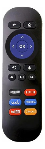 Control Remoto Para Roku 1 2 3 4 Lt Hd Xd Xs 