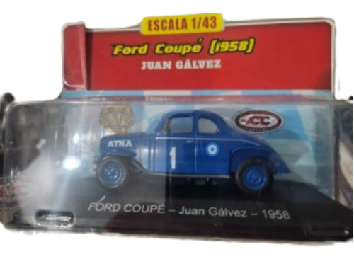 Ford Coupe Escala 1/43 Juan Galvez Coleccion Turismo Carrete