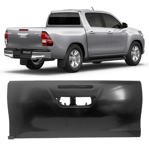 Tampa Cacamba Hilux Srv 2016 A 2023 Com Furo Break Light