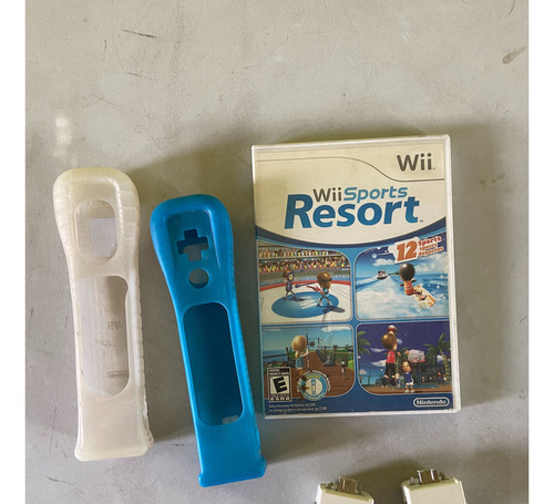 Wii Sports Resort Más 2 Wii Motionplus Y Carcasas De Control