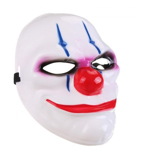 Mascara Payaso Sonriente Resorte Disfraz La Purga The Purge