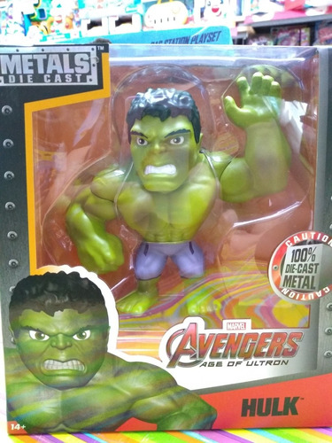 Metals Die Cast Muñecos Hulk Marvel Avengers Bunny Toys