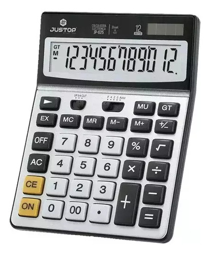 Calculadora 12 Dígitos Justop - Grande
