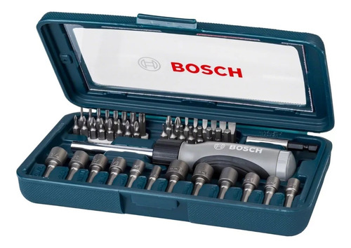 Imagen 1 de 7 de Set Bosch Con 46 Unidades Para Atornillar 2607017399