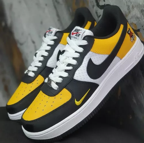 femenino Perfecto Ballena barba Nike Air Force One Amarillo | MercadoLibre 📦