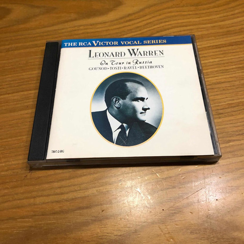 Leonard Warren On Tour In Russia Cd Rca Victor Vocal Serie