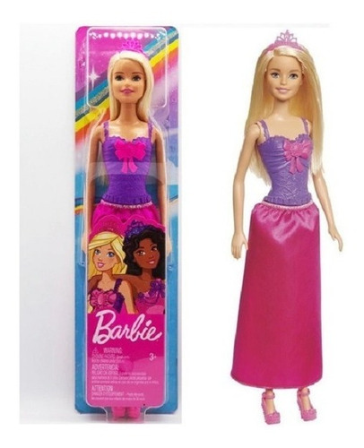 Muñeca Barbie Reino De Peinados Magico Princess Beauty Niñas