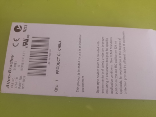 1734-tb   Allen Bradley 