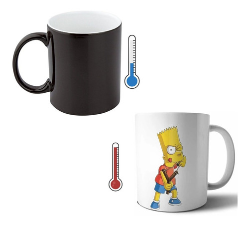 Mugs Mágico Bart Simpson  The Simpsons 