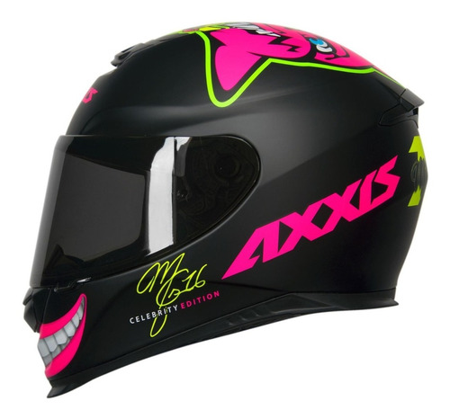 Capacete Axxis Eagle Marianny Matt Pink