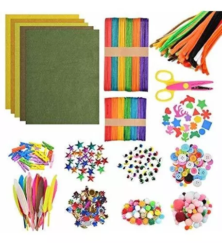 Pack de 25 Limpia pipas de 9 mm colores, para hacer manualidades