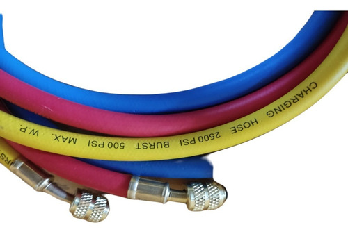 Juego De Mangueras Para Manómetros 60 Pulgadas R-134a R-22