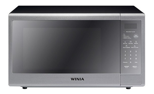 Imagen 1 de 4 de Horno De Microondas Winia Kor-1ngm 1.1p Diseño En Acero Inox