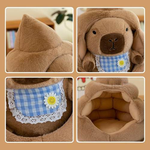 Kapibara Poop Bib Brinquedos De Pelúcia De Golfinho Aquático