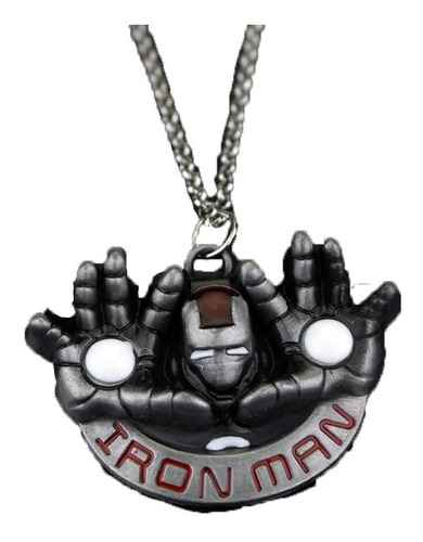 Collar Iron Man Tony Stark Avenger Vengadores Mod.j096