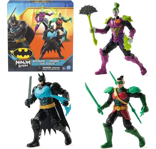 Dc Comics, Conjunto De Batalha Batman Ninja Strike 6 , Pacot