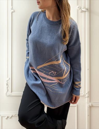 Sweater De Hilo Bremer Mujer Gran Divina