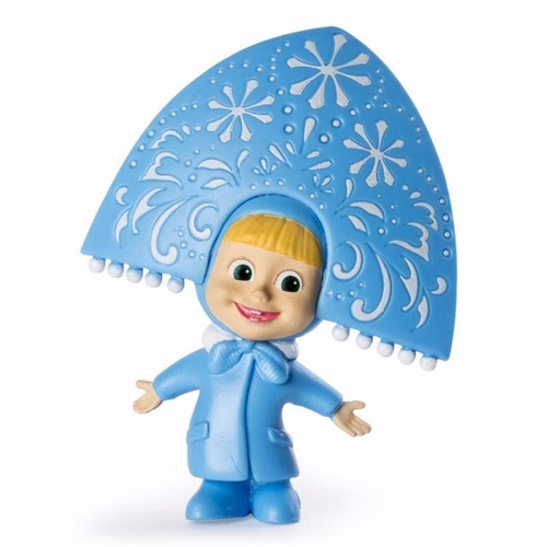 Masha E O Urso - Miniatura Masha Azul