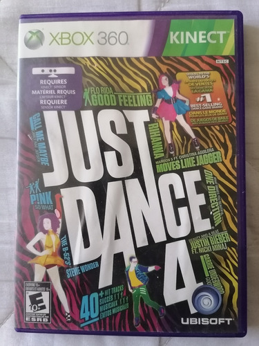 Just Dance 4 Xbox 360 Kinect (Reacondicionado)