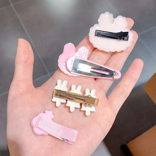 Set De 14 Broches Para Cabello De Dibujos Animados S